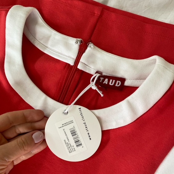 STAUD Dolce Mini Dress NWT - Picture 5 of 5